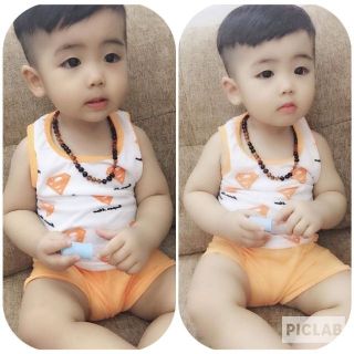 COMBO 5 BỘ BA LỖ BÉ TRAI/GÁI  (5-16KG)