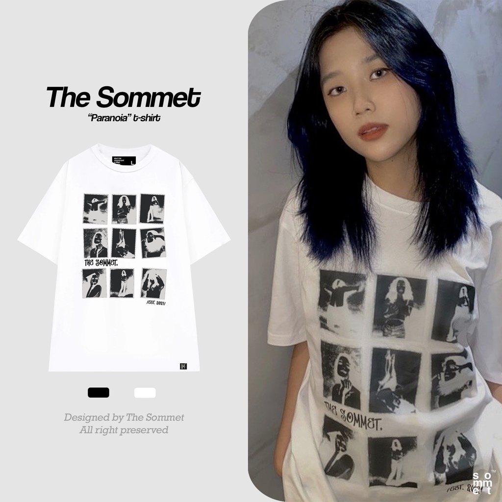 Áo phông cộc tay in hình Paranoid - T09