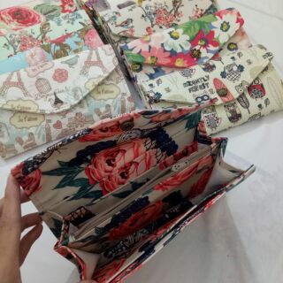 Ví vải nhựa handmade