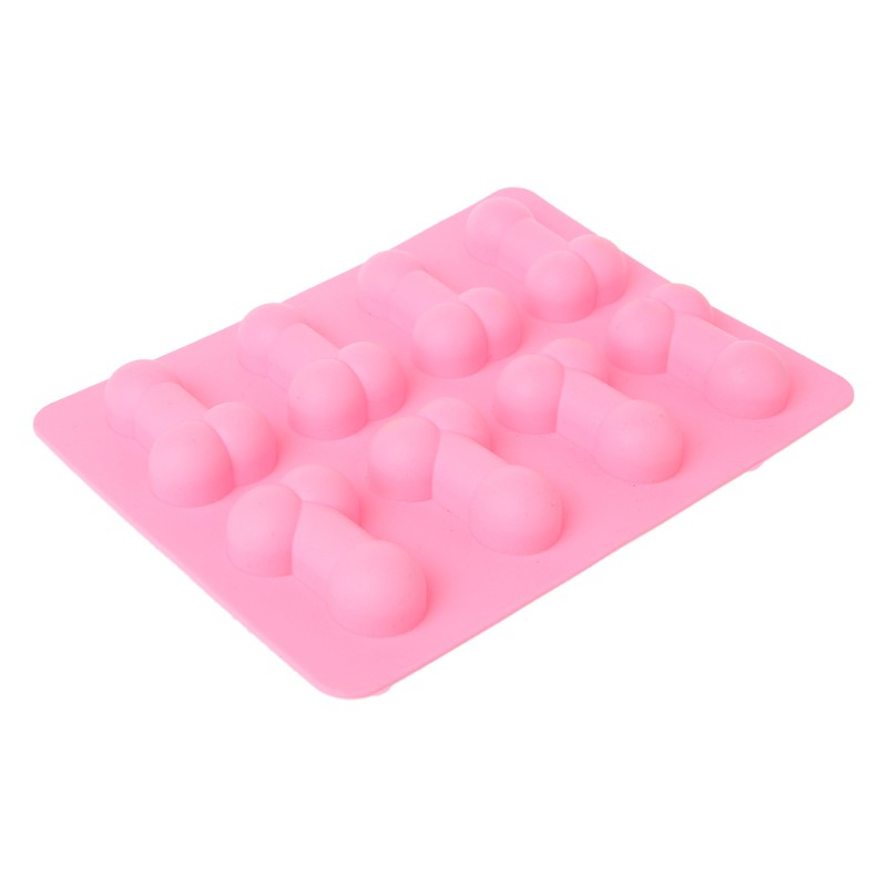 Khay Làm Nước Đá 8 Ô Hình Bút 3d