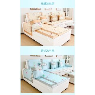 Thảm Trải Ghế Sofa Chống Trượt Chất Lụa Mát Sang Trọng