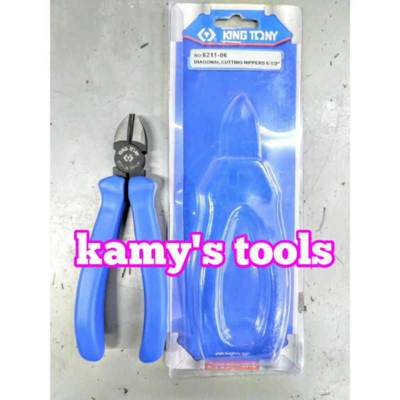 Kìm Cắt Kingtony 6.5” 6211-06, Kiềm Cắt, Kềm Cắt