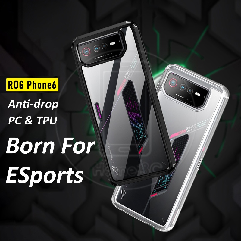 Ốp Điện Thoại Acrylic Cứng Trong Suốt Cho ASUS ROG Phone 6 6D ROG6