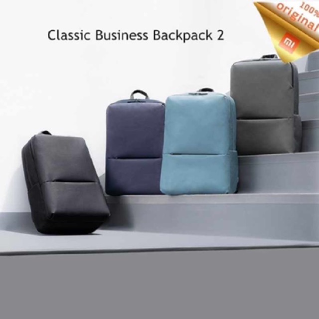 Balo đựng Laptop XIAOMI chống nước classic business bagpack 2 - Chính hãng