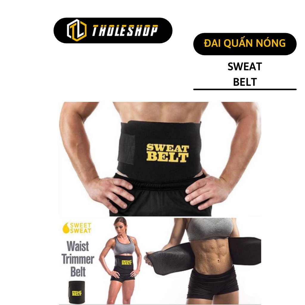 Đai Nịt Bụng - Đai quấn nóng Sweat Belt làm bằng sợi Neotex điều chỉnh kích cỡ nịt bụng giảm mỡ làm bụng săn chắc 2459