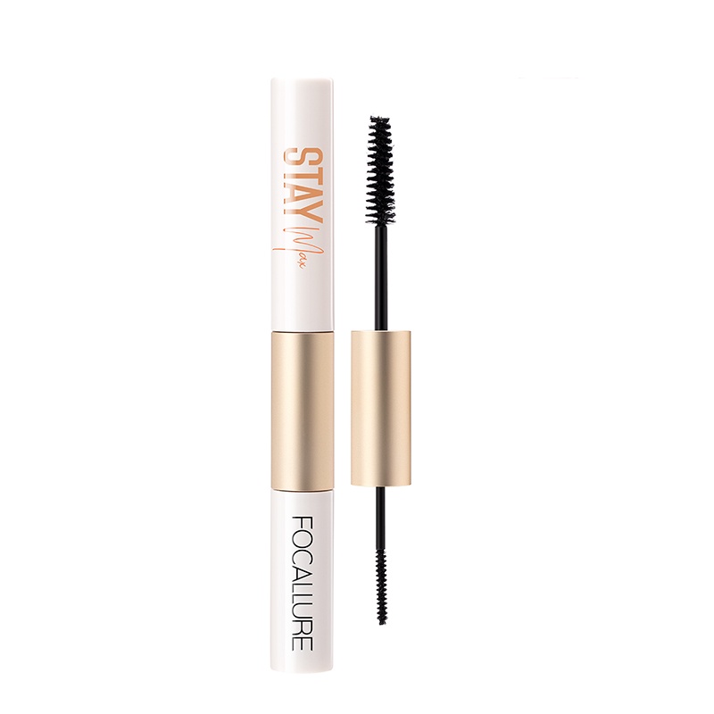 Chuốt mi MASCARA FOCALLURE Kẻ mắt nước & Chuốt mi Mascara 2 Trong 1 Chống Thấm Nước Lâu Trôi dài mi và cong mi 28g