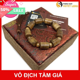 Vòng tay trầm hương đốt trúc, vòng tay gỗ phong thủy