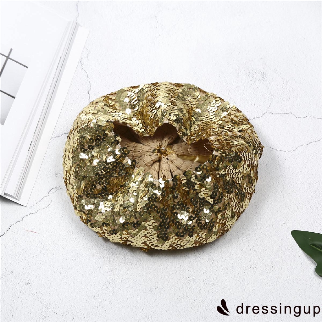 Mũ nồi đính sequin lấp lánh độc đáo dành cho nữ