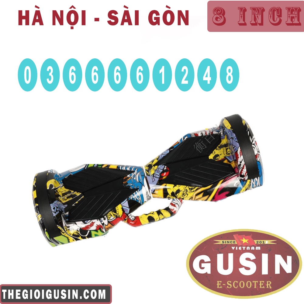 XE ĐIỆN CÂN BẰNG 8 INCH / BLUETOOTH THẾ HỆ MỚI NHẤT / GUSIN