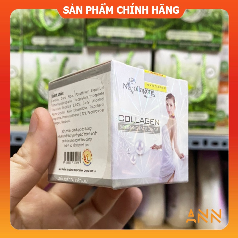 [Chính hãng] Kem Face Tím N Collagen Mỹ Phẩm NCollagen Trần Thị Bích Ngân