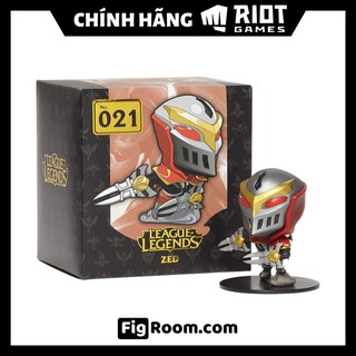 Mô hình LoL Zed 10cm - Zed FIGURE CHIBI [Chính hãng Riot Games] - Figure LMHT Liên Minh Huyền Thoại