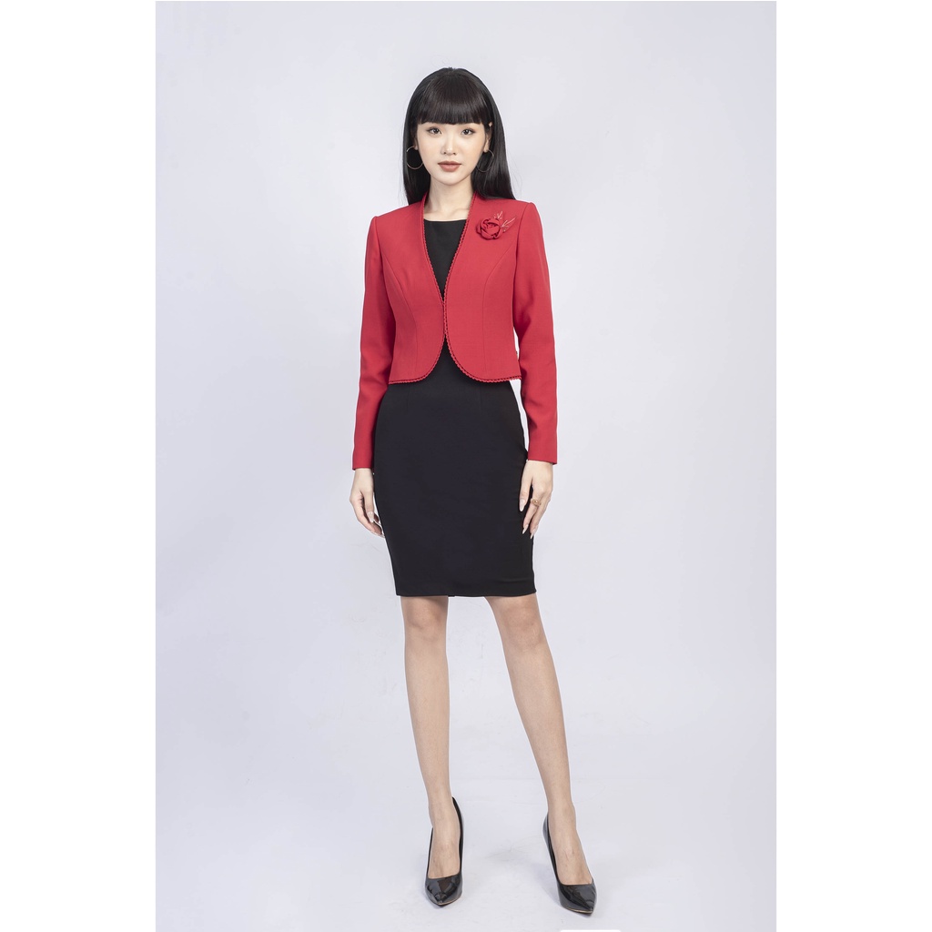 Áo khoác kiểu dáng croptop MMOutfit M-AK070621006