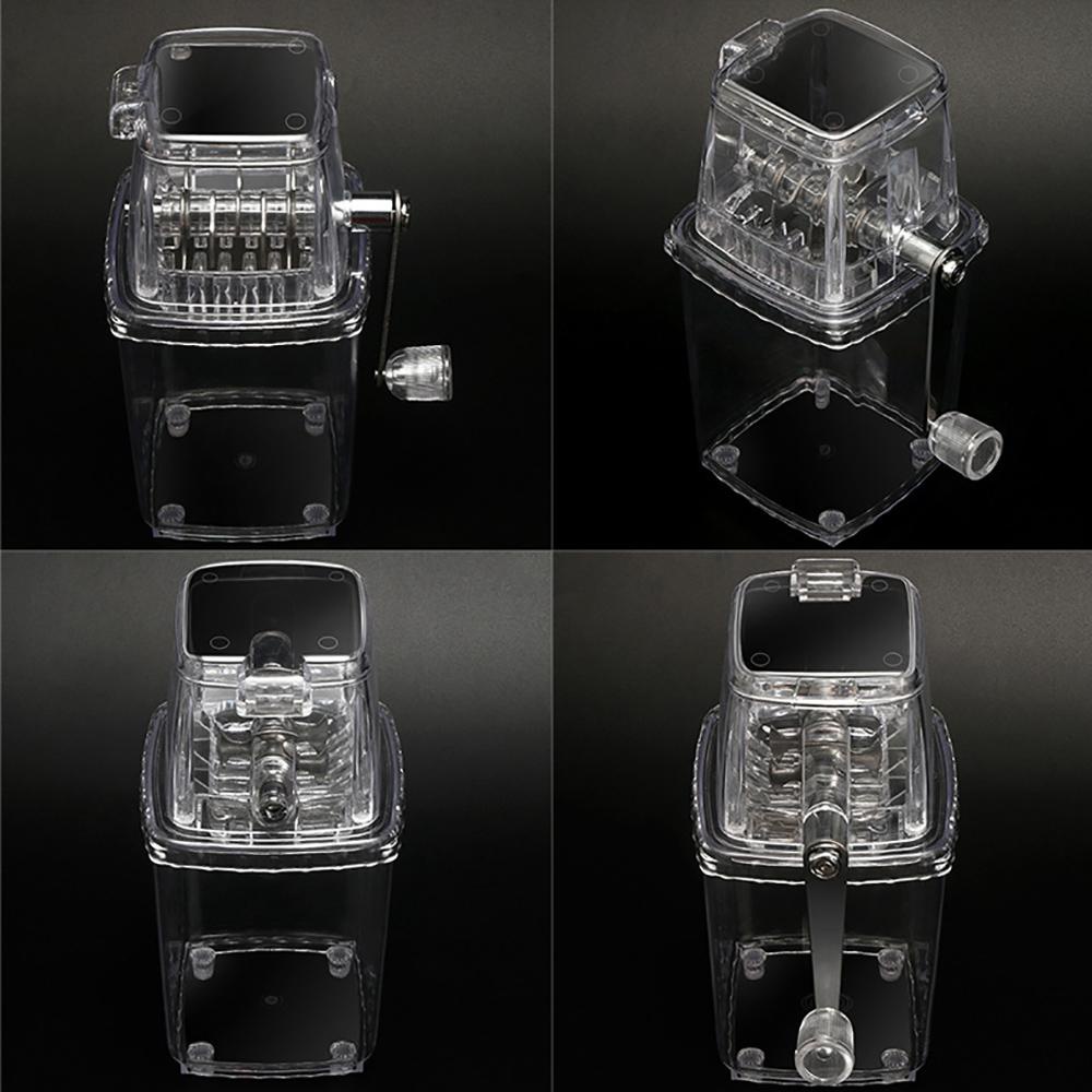 YIYU Dụng Cụ Nghiền Đá Bằng Tay Trong Suốt DIY