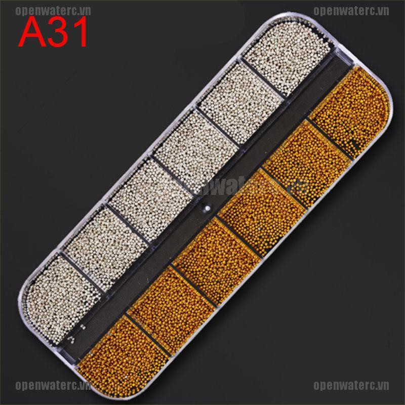 Bộ Hạt Đá 3D Nhiều Kiểu Độc Đáo Trang Trí Móng Tay Tiện Dụng