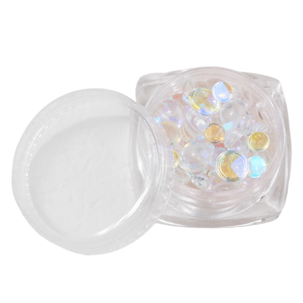 1 Hộp Phụ Kiện Trang Trí Móng Tay Lấp Lánh Thời Trang