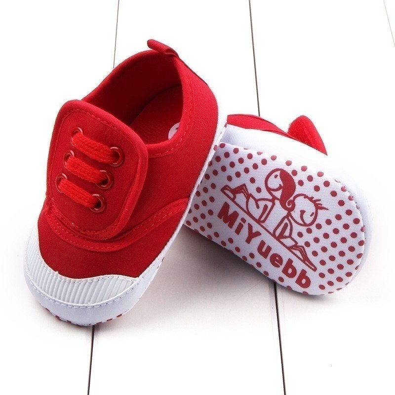 Giày tập đi nhiều màu dễ thương cho bé 0-12 tháng tuổi
