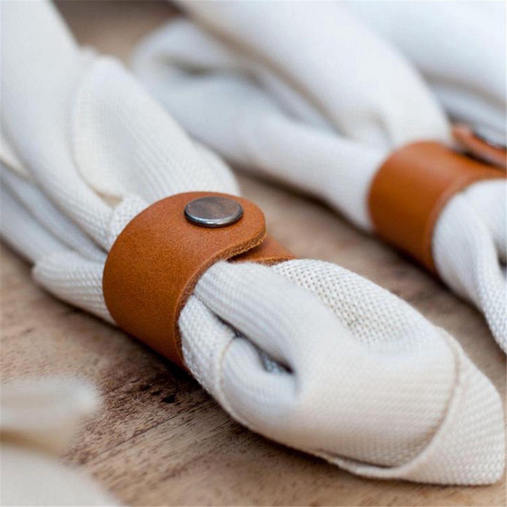 Vòng Giữ Khăn Ăn Bằng Tre Tự Nhiên Tiện Dụng Cho Nhà Bếp