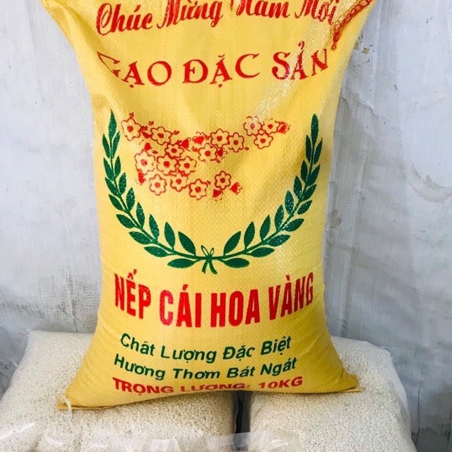 Gạo Nếp Cái Hoa Vàng Chuẩn Sạch 100% ( sai hoàn tiền)
