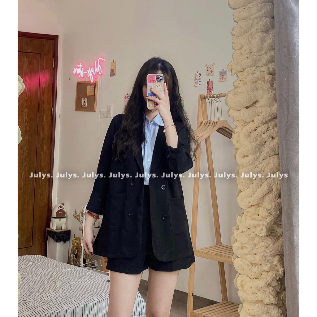 Áo BLAZER 1 lớp trơn (ảnh thật kèm video)