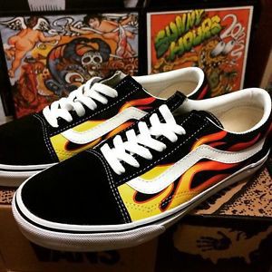 Giày Vans Old Skool Lửa Nam Nữ