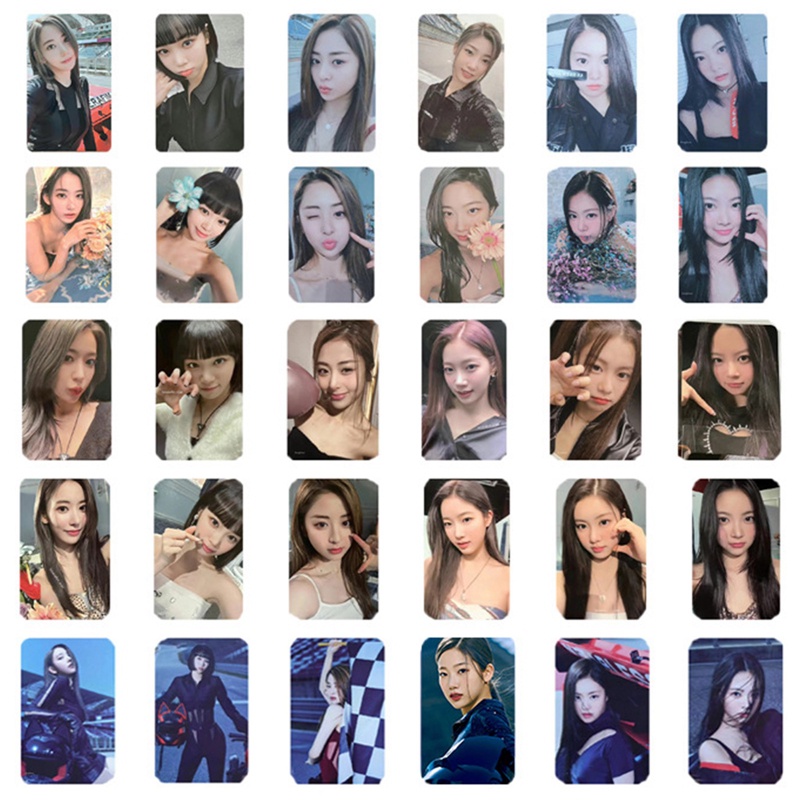 Set 5 Tấm Thẻ Ảnh Lomo Hình Các Thành Viên Nhóm Nhạc Kpop LE Sseram