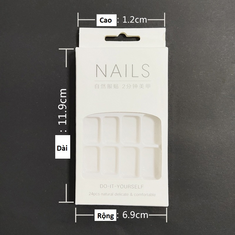 Combo 100 Full hộp đựng móng giả