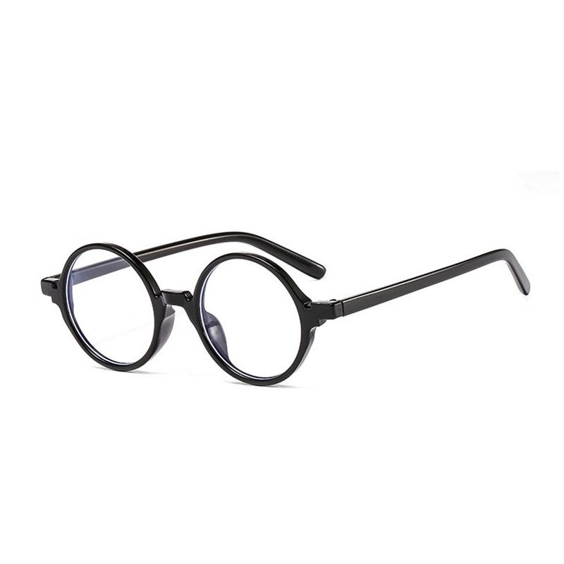 (KIQI-FASHION) COD Mắt Kính Gọng Tròn Chống Bức Xạ Ánh Sáng Xanh Phong Cách Cổ Điển Thời Trang Cho Nam Và Nữ