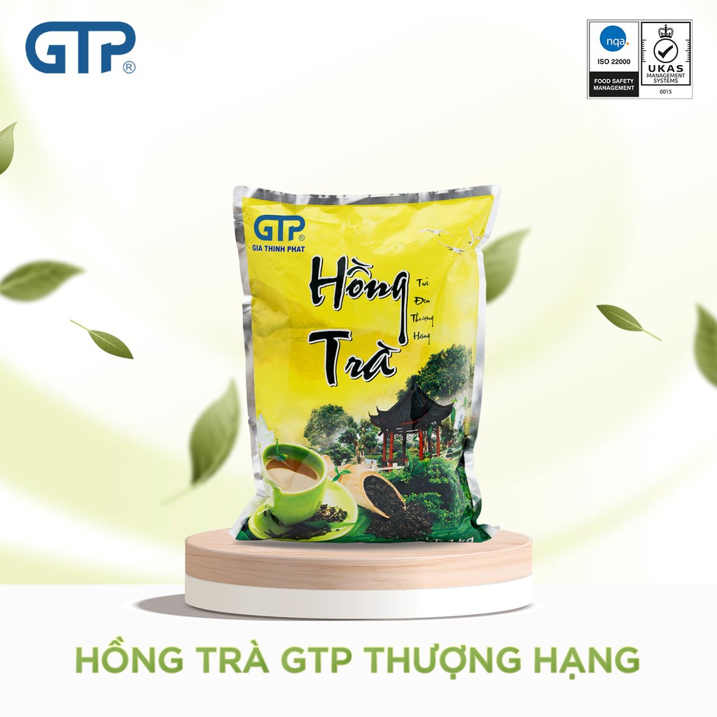 Hồng trà pha trà sữa GTP thượng hạng nguyên liệu nấu trà sữa hồng trà thượng hạng nguyên liệu pha chế 500g và 1kg (gói)