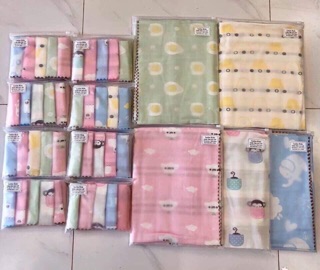 khăn sợi tre lee lee kid khổ to