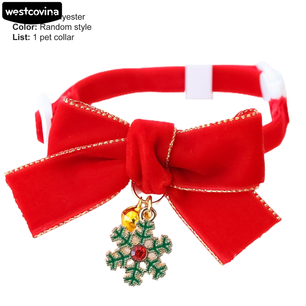 Vòng Cổ Gắn Chuông Hình Bướm Dễ Thương Cho Thú Cưng