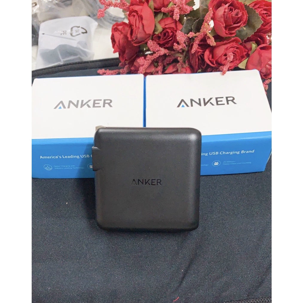 Cốc Sạc Anker 4 cổng 43.5W Quick charge 3.0 A2040