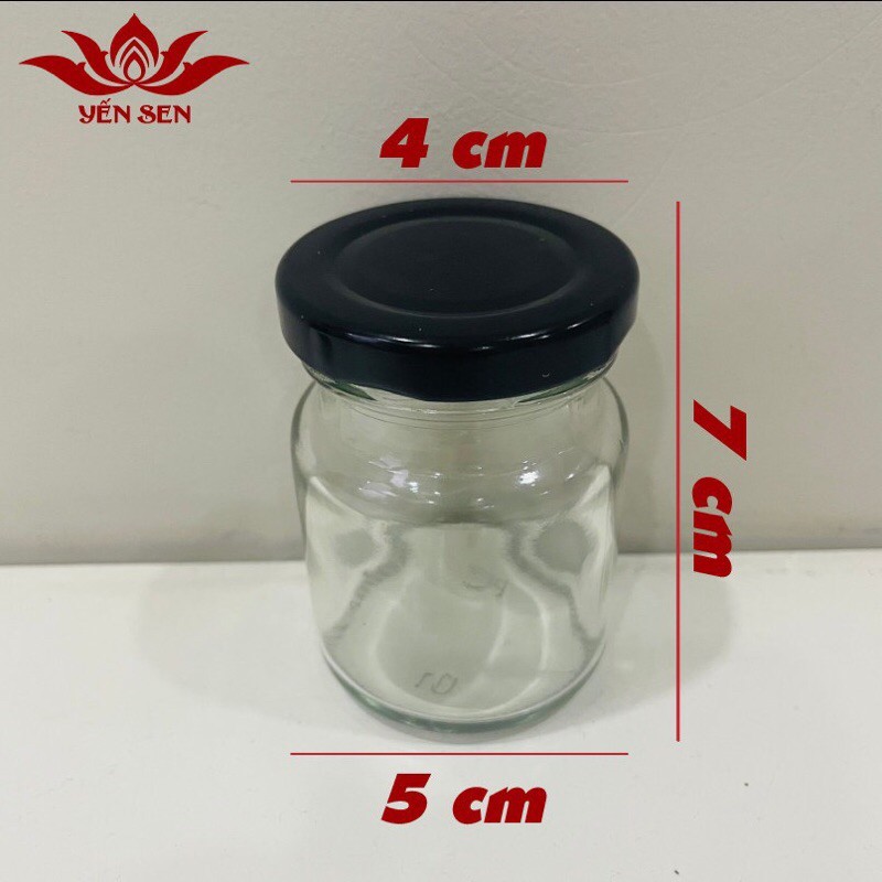 Hủ Thuỷ Tinh chưng yến 70ml/loại 1 (rất khó vỡ) | BigBuy360 - bigbuy360.vn