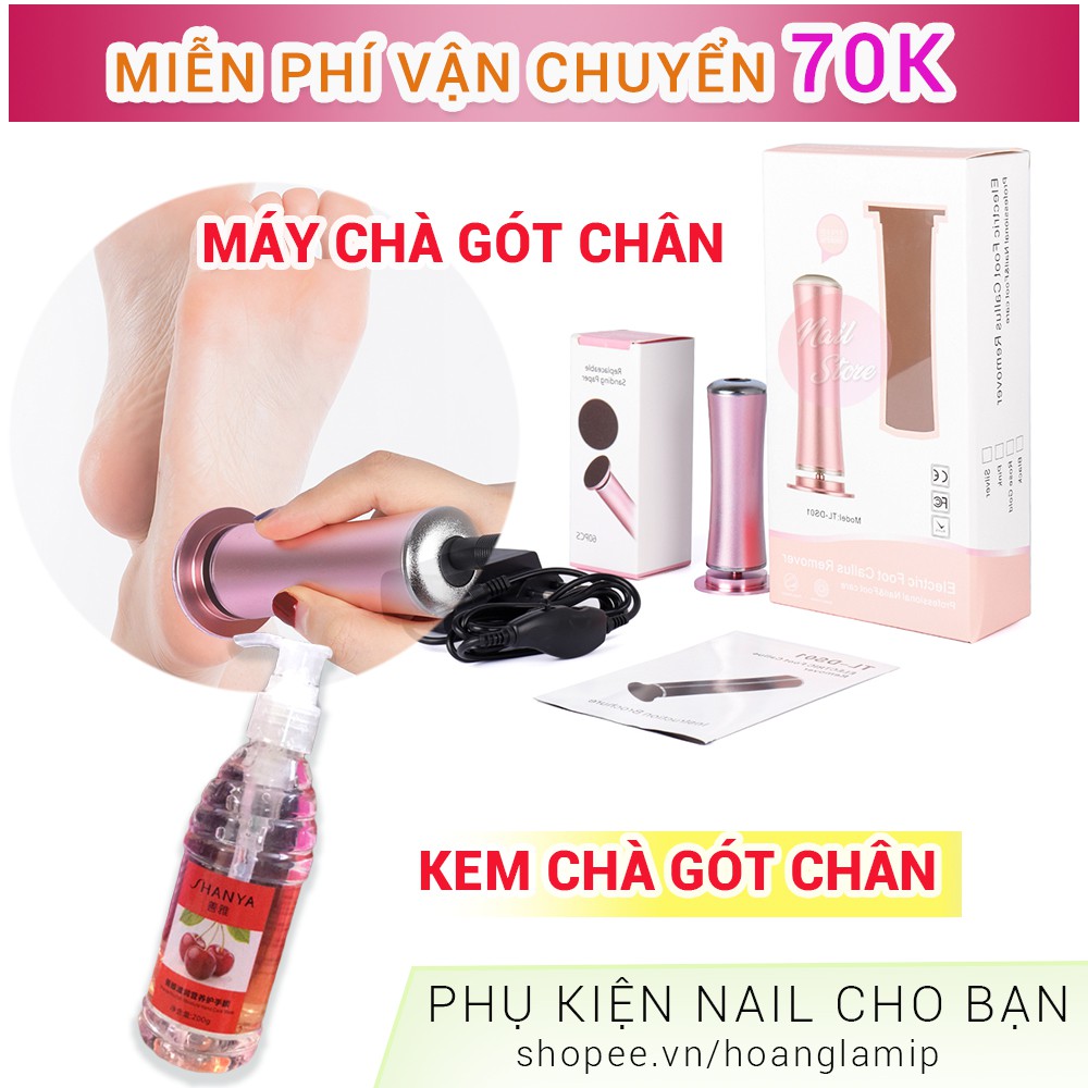 Máy chà gót chân chuyên dụng spa thẫm mỹ viện DS NAILSTORE