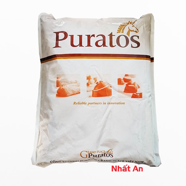 Bột trộn lúa mì đen-Puravita Dark Rye Puratos 1kg (chiết lẻ từ bao 5kg)