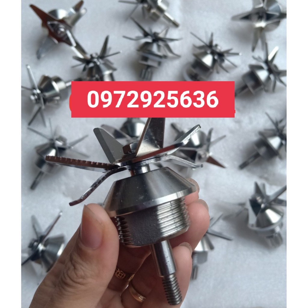 Lưỡi dao xay Máy làm sữa hạt RANBEM 735H kèm gioăng - phụ kiện chính hãng