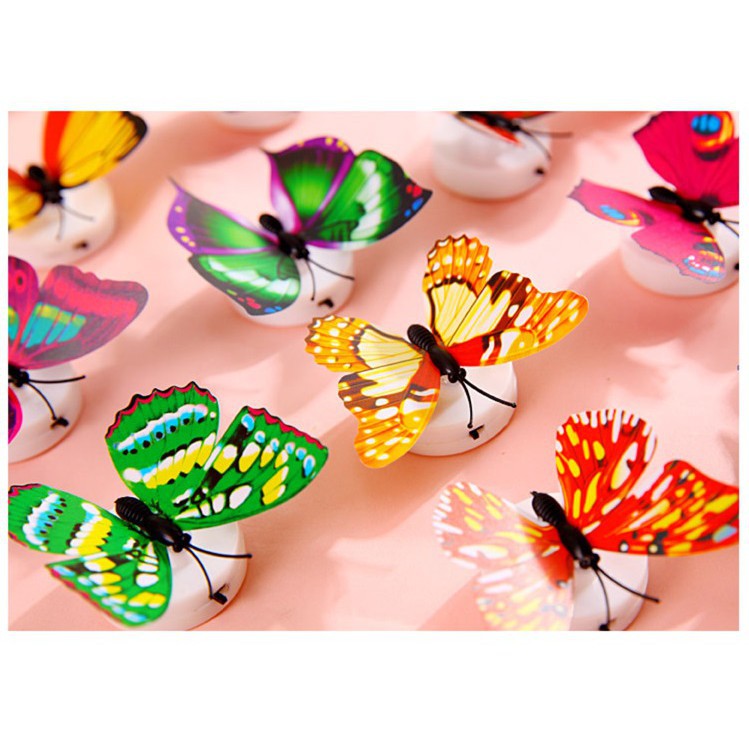 Combo 15 Đèn LED hình con bướm xinh xắn