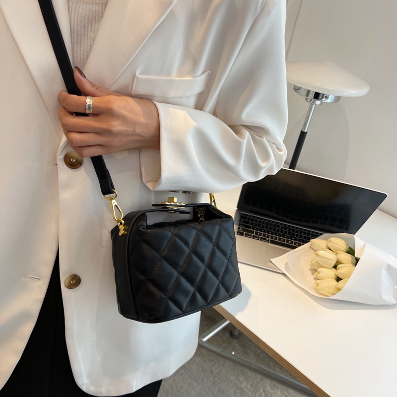 Túi Đựng Hộp Cơm Trưa Cao Cấp Kết Cấu Mới Mùa Hè Dành Cho Bạn Nữ