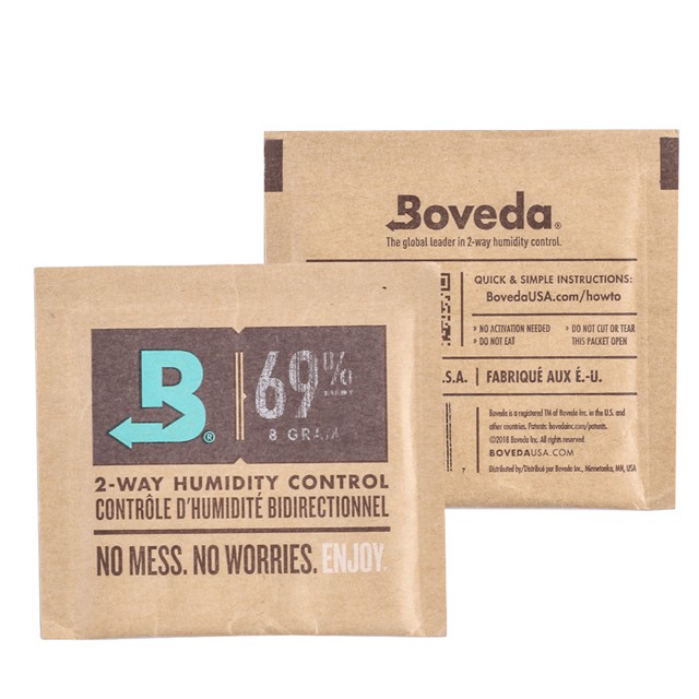 Túi Dung Dịch Giữ Ẩm Ciga Boveda 69% 8 Gram Điều Khiển Độ Ẩm 2 Chiều Cực Tốt