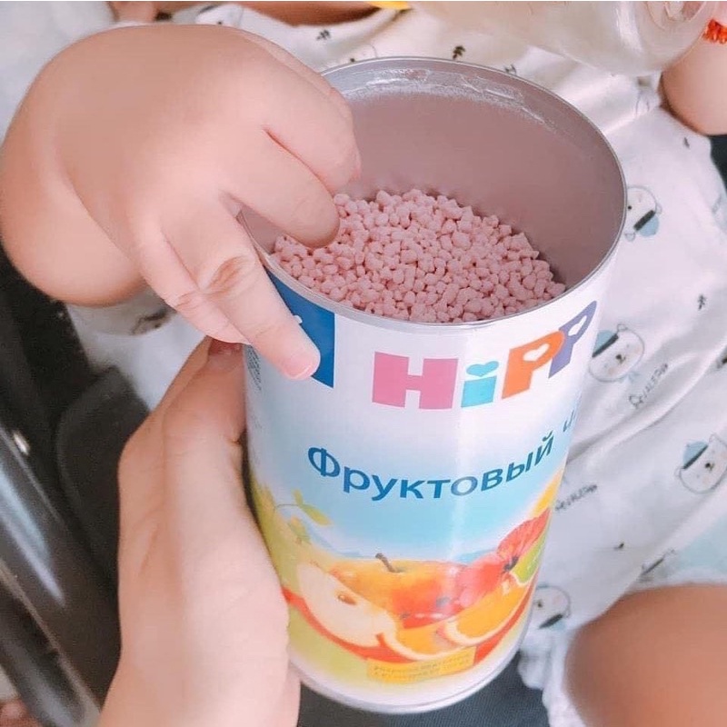 Trà hoa quả trái cây bé ăn dặm HIPP nội địa Nga 200gr