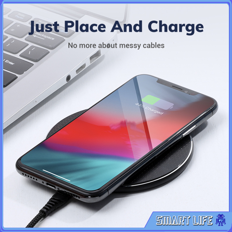 [Smart Life 🔑]Wireless Charger 10W for Samsung Galaxy S9 S8 S8 Plus Note 8 Note 5 S7 Edge