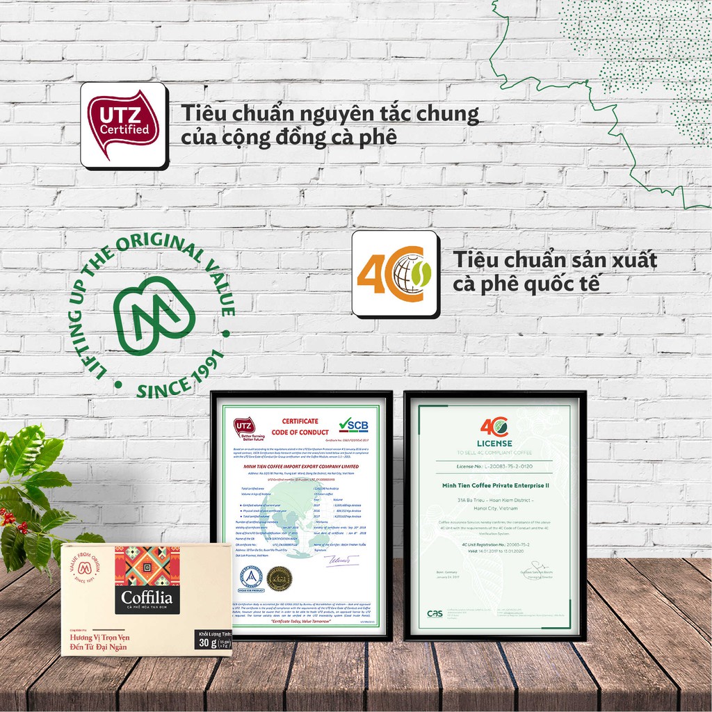 [MUA 2 TẶNG 1]Cà phê hòa tan đen - Coffilia hộp 30g | BigBuy360 - bigbuy360.vn