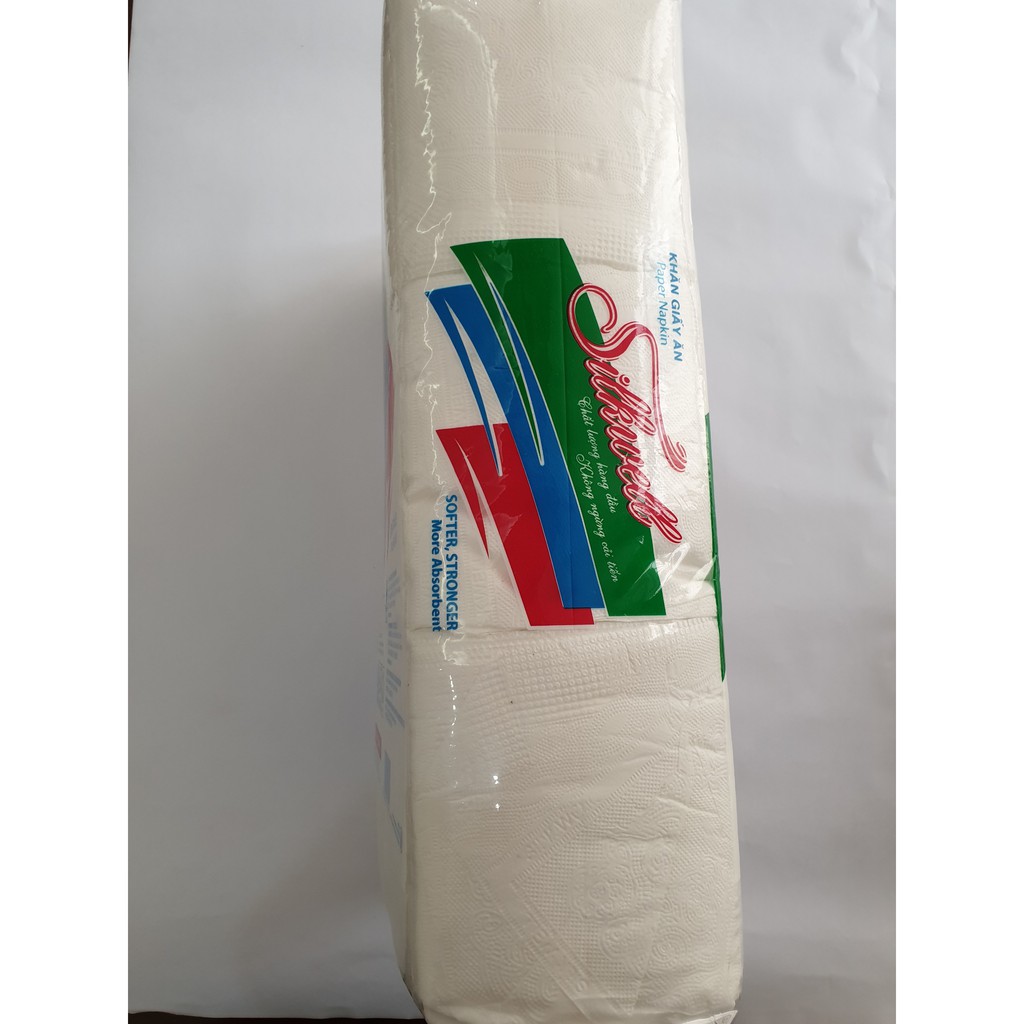 Giấy ăn Silkwell gói 1kg 240 tờ chính hãng