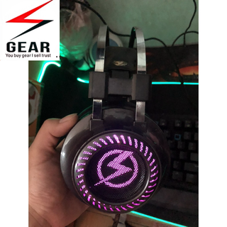 Tai nghe Lightning Super Plus có Rung, cảm ứng bật/ tắt rung 2nd,Tai Gaming Tomato SK21(LED 7 màu–Vành Tai Lớn) SNK