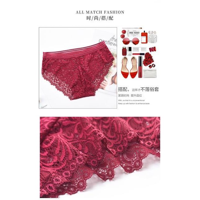 Quần Ren Sọc Lưng G8837-