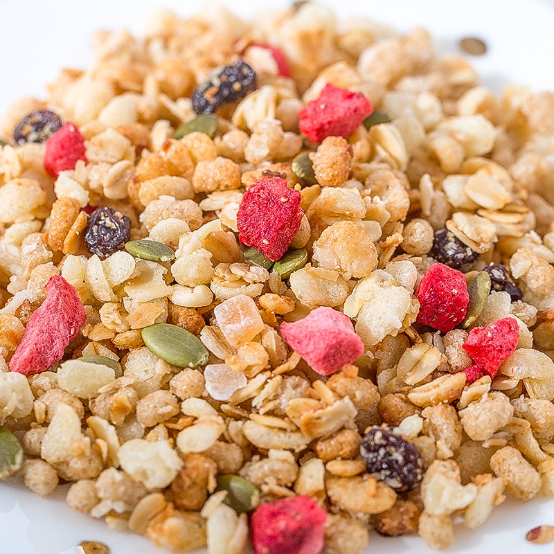 Thanh Gạo Lứt Ngũ Cốc Chà Bông hỗ trợ giảm cân, ăn vặt healthy túi 500g