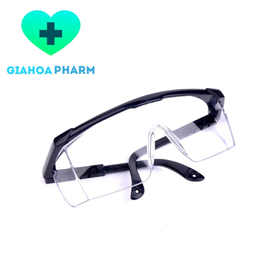 Kính bảo hộ bảo vệ mắt, tránh khói bụi, cát, ngăn côn trùng, vật lạ, hóa chất trong phòng thí nghiệm bay vào mắt