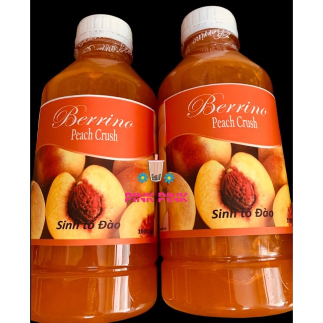 SINH Tố BERRINO NGUYÊN LiỆU PHA TRÀ TRÁI CÂY, TRÀ SỮA