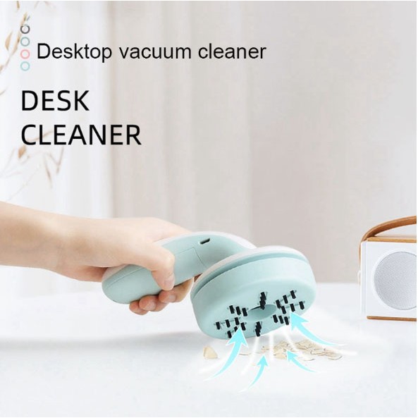 Máy hút bụi mini cầm tay không dây vệ sinh bàn làm việc, máy tính sạc pin USB công suất 110w Desktop vacuum Cleaner