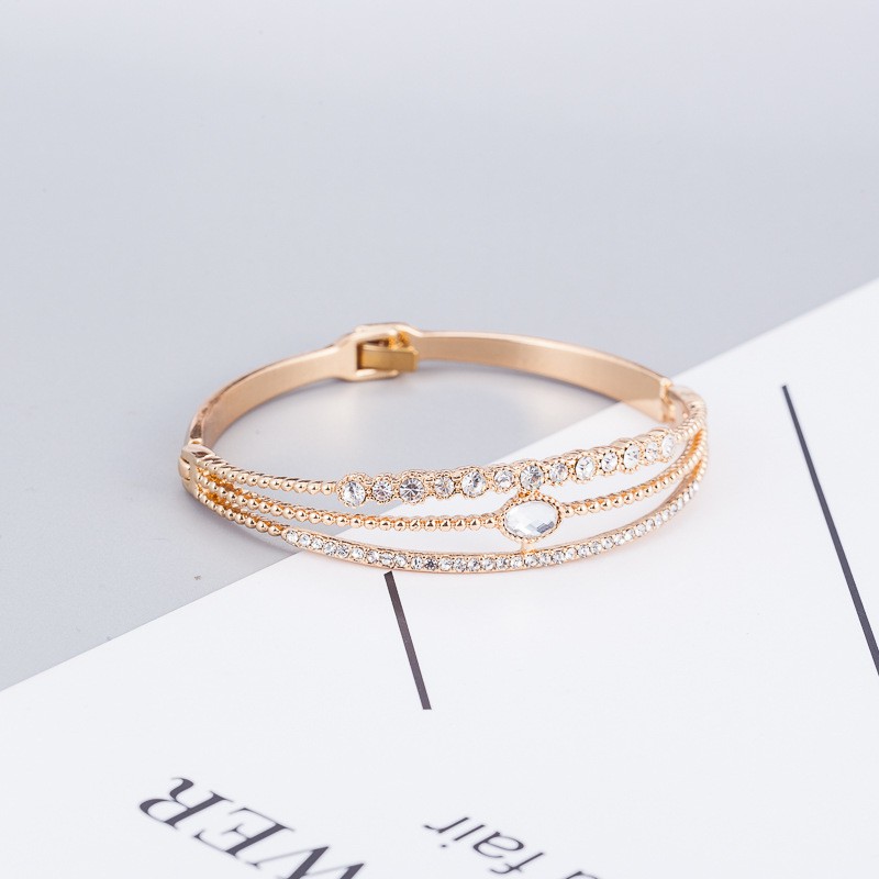 kiềng tay vàng zircon - vt60