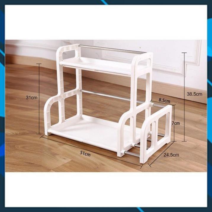 Kệ Gia Vị 2 Tầng 💝FREESHIP💝 GIẢM 10K Khi Nhập Mã [Kệ Gia Vị Kèm Thớt] - Gia dụng | BigBuy360 - bigbuy360.vn